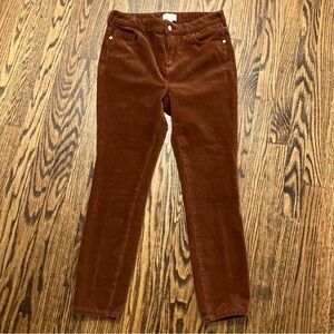 Pilcro Women's Brown Corduroy, Skinny Jeans🫶
